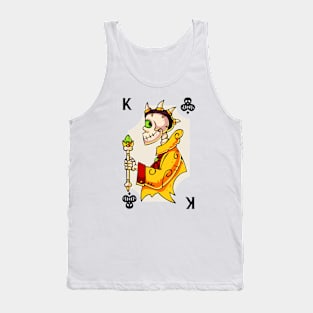 Easy Halloween Playing Card Costume: King of Clubs Tank Top